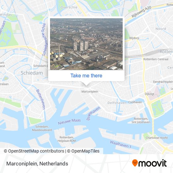 Marconiplein map