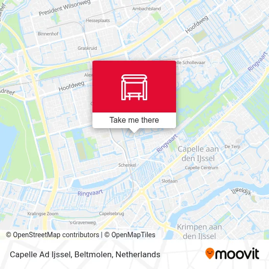 Capelle Ad Ijssel, Beltmolen map