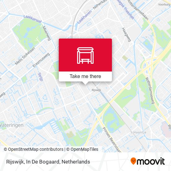 Rijswijk, In De Bogaard Karte