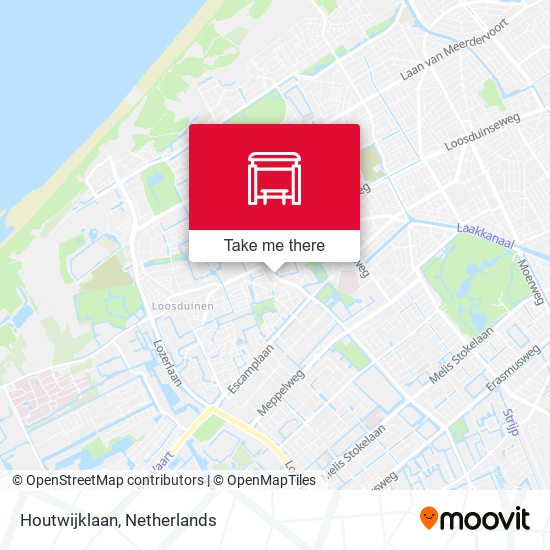 Houtwijklaan map