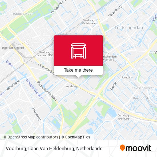 Voorburg, Laan Van Heldenburg map