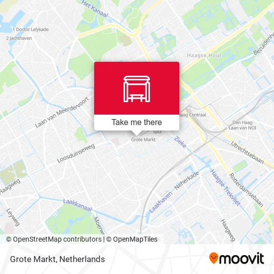 Grote Markt map