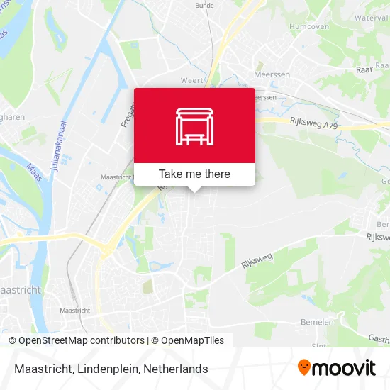 Maastricht, Lindenplein map