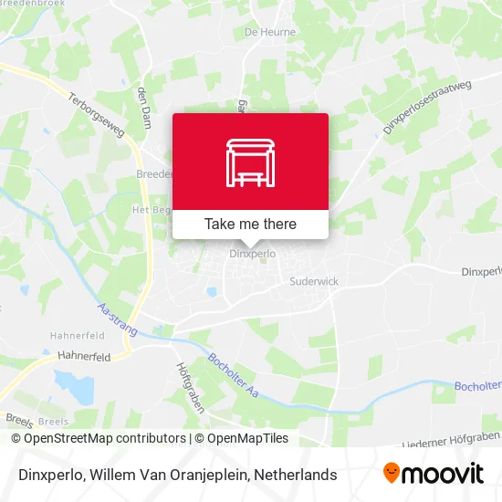 Dinxperlo, Willem Van Oranjeplein map