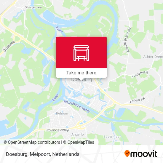 Doesburg, Meipoort map