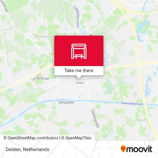 Delden Karte