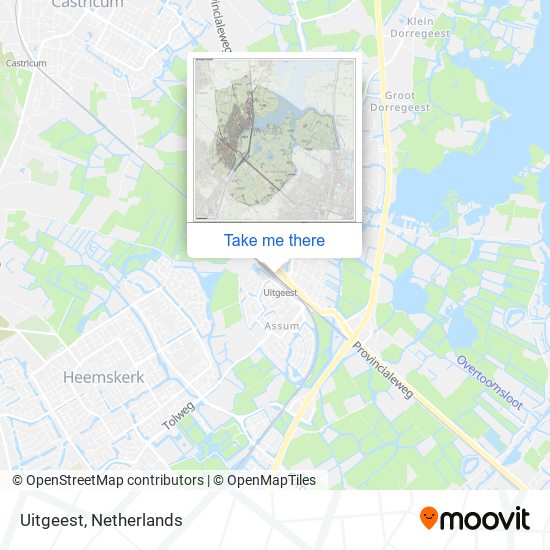 Uitgeest map