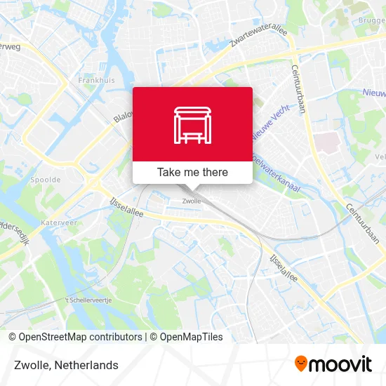 Zwolle map