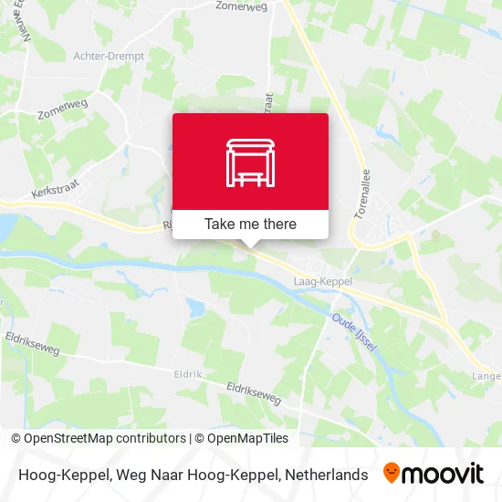 Hoog-Keppel, Weg Naar Hoog-Keppel map