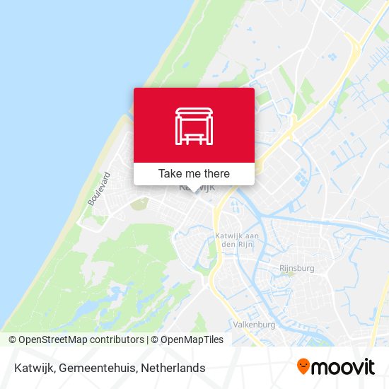 Katwijk, Gemeentehuis map