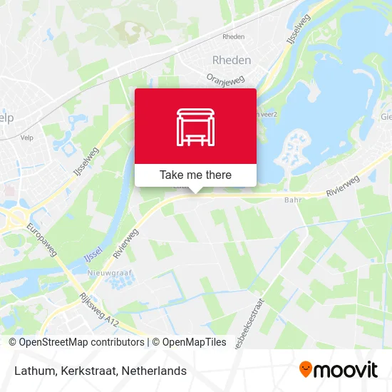 Lathum, Kerkstraat map