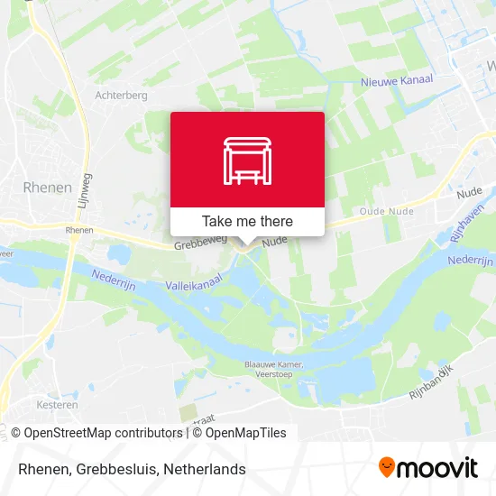 Rhenen, Grebbesluis map