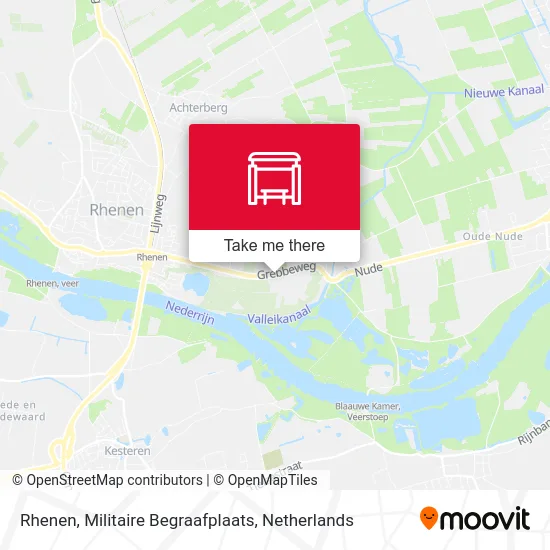 Rhenen, Militaire Begraafplaats map