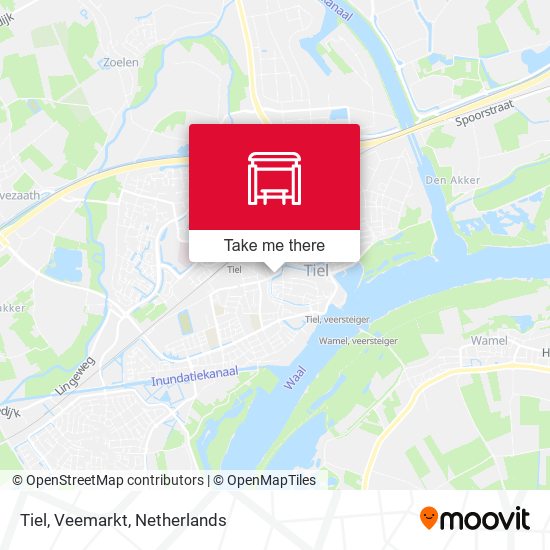 Tiel, Veemarkt map