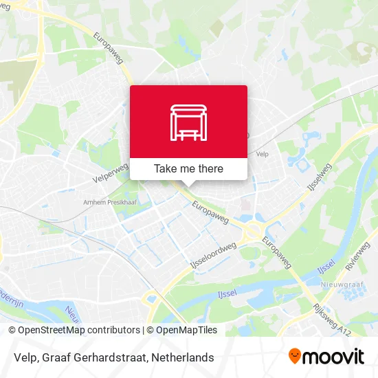 Velp, Graaf Gerhardstraat map