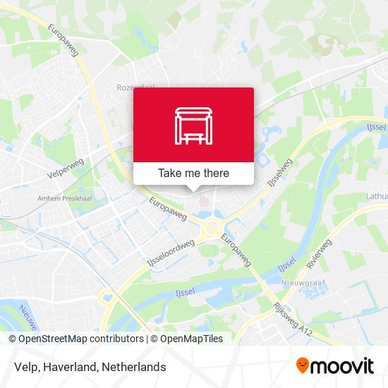 Velp, Haverland map