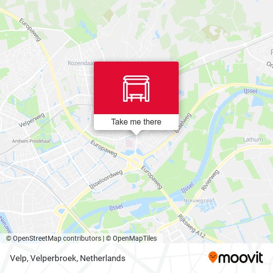 Velp, Velperbroek map