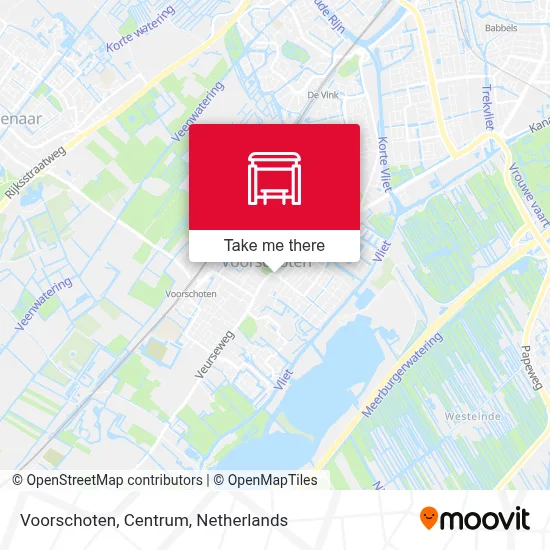 Voorschoten, Centrum map