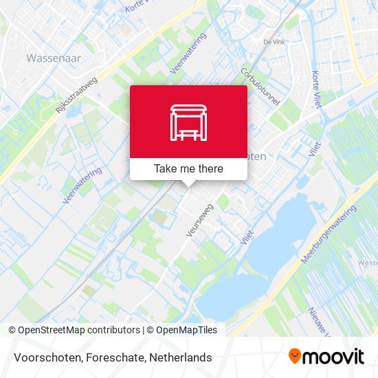 Voorschoten, Foreschate map