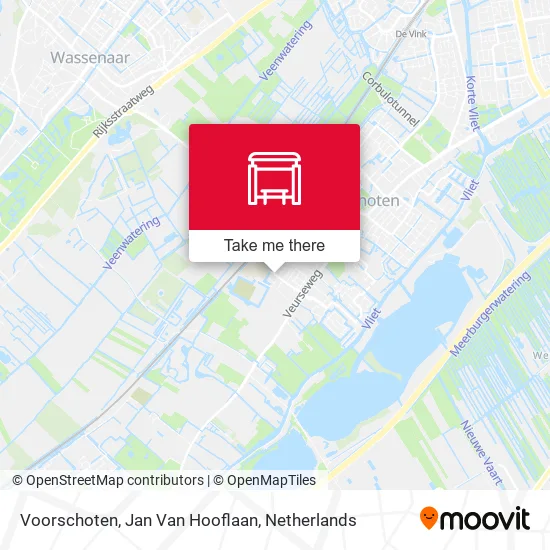 Voorschoten, Jan Van Hooflaan map
