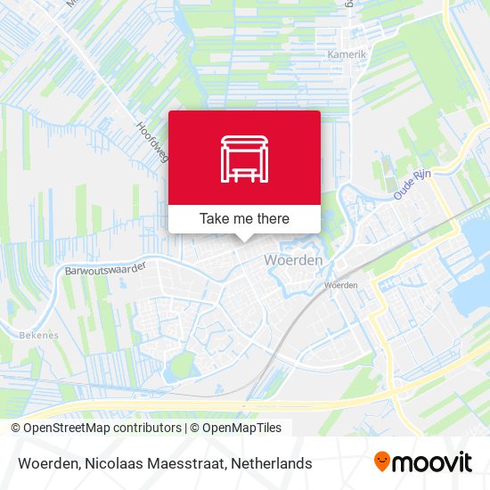 Woerden, Nicolaas Maesstraat map