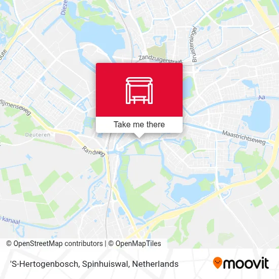 'S-Hertogenbosch, Spinhuiswal map