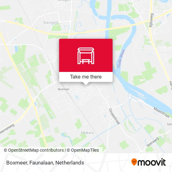 Boxmeer, Faunalaan map