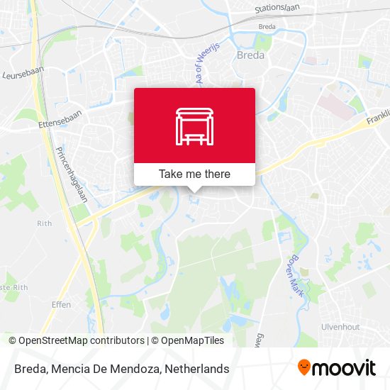 Breda, Mencia De Mendoza map