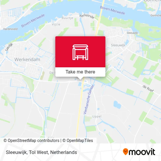 Sleeuwijk, Tol West Karte
