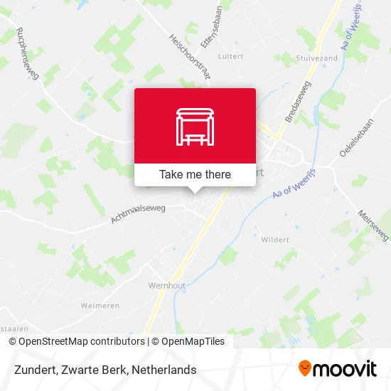 Zundert, Zwarte Berk map
