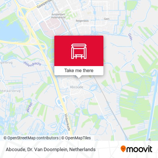 Abcoude, Dr. Van Doornplein map