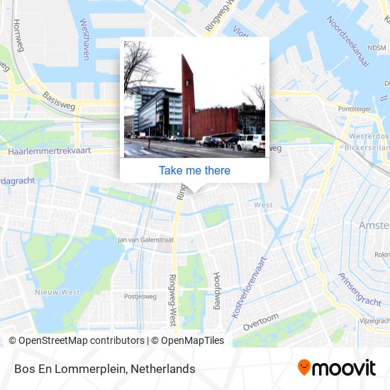 Bos En Lommerplein map