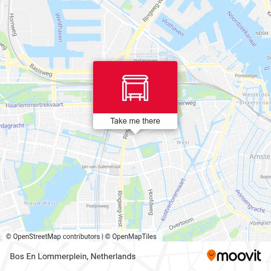 Bos En Lommerplein map