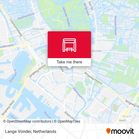 Lange Vonder map
