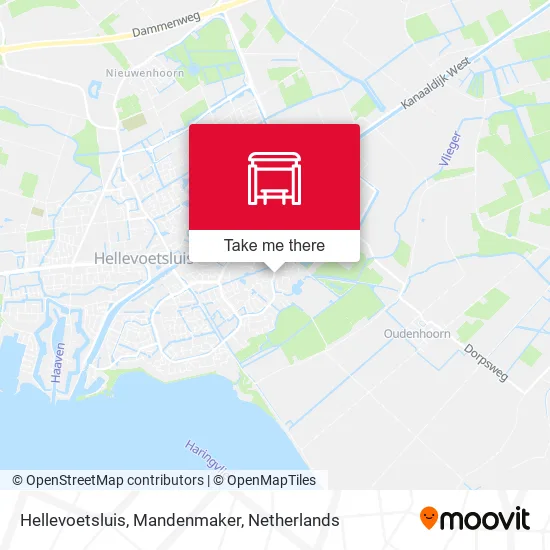 Hellevoetsluis, Mandenmaker Karte