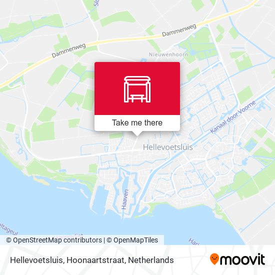 Hellevoetsluis, Hoonaartstraat map