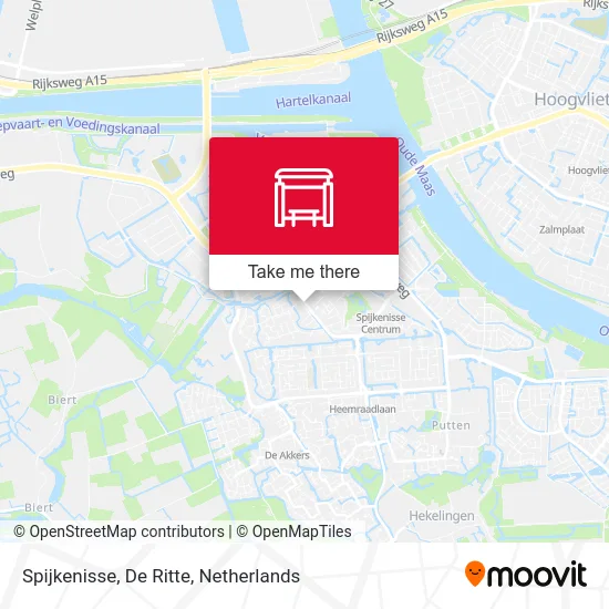 Spijkenisse, De Ritte map