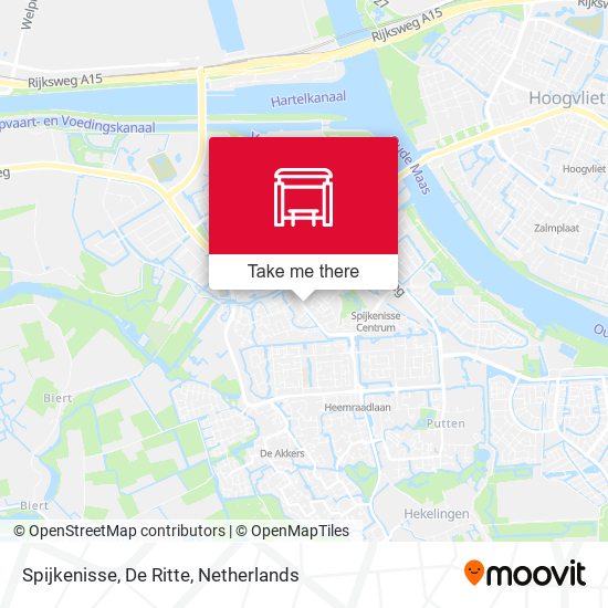 Spijkenisse, De Ritte map