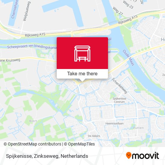 Spijkenisse, Zinkseweg map