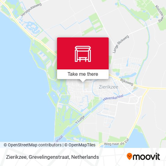 Zierikzee, Grevelingenstraat map
