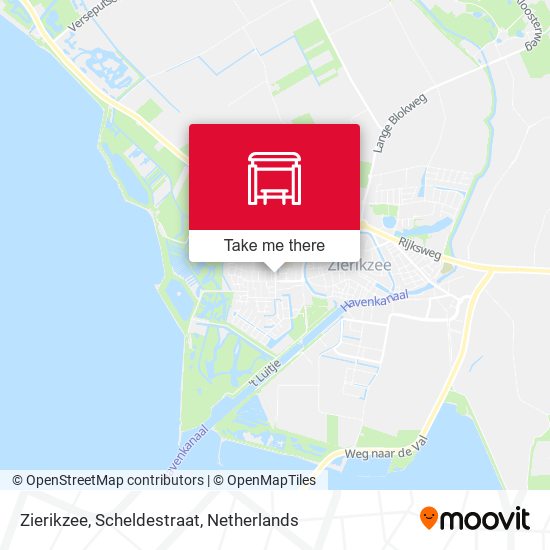 Zierikzee, Scheldestraat map