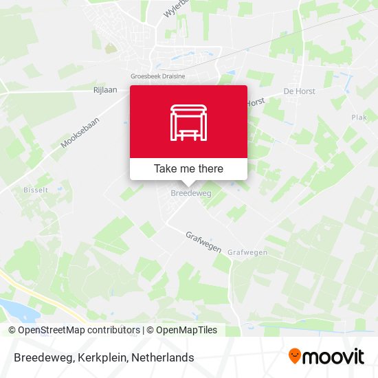 Breedeweg, Kerkplein map