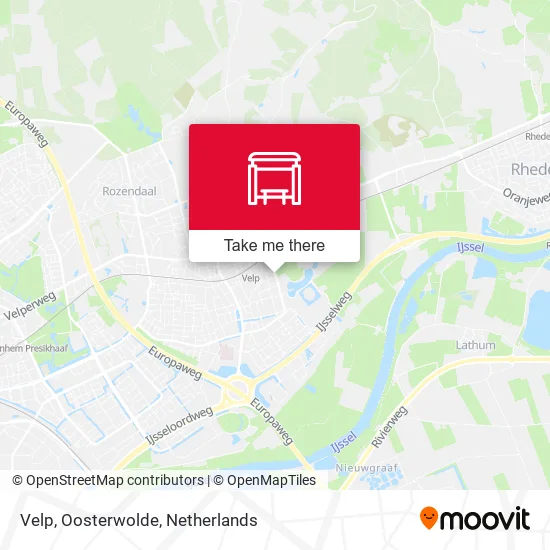 Velp, Oosterwolde map