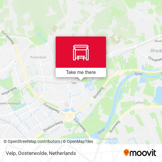 Velp, Oosterwolde map