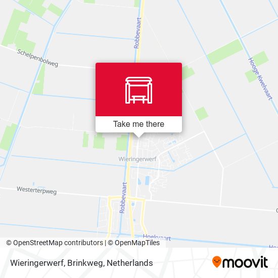 Wieringerwerf, Brinkweg map