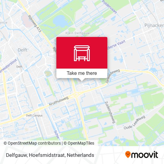 Delfgauw, Hoefsmidstraat map