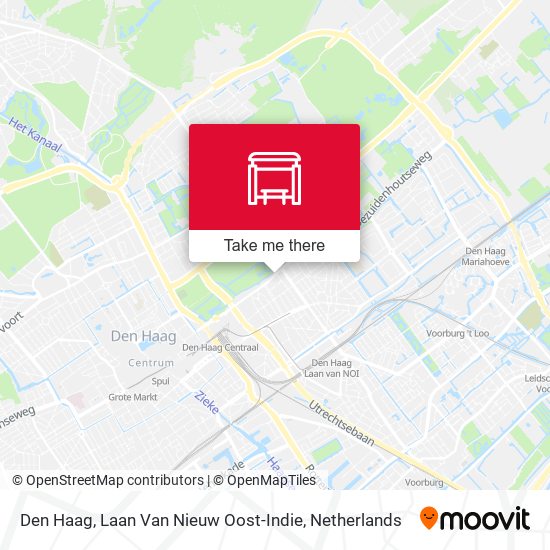 Den Haag, Laan Van Nieuw Oost-Indie Karte
