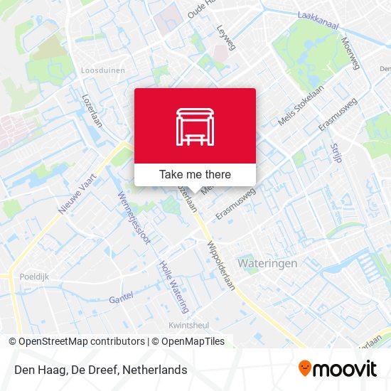 Den Haag, De Dreef map