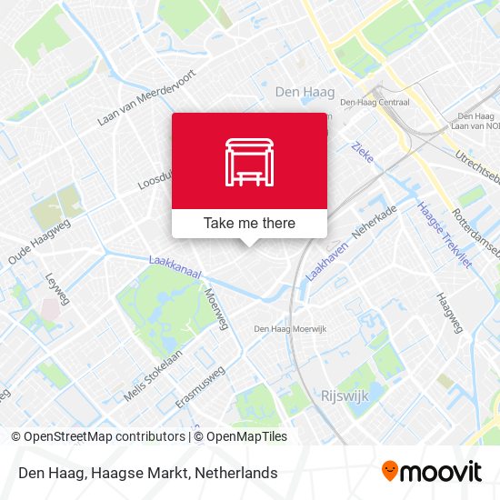 Den Haag, Haagse Markt map