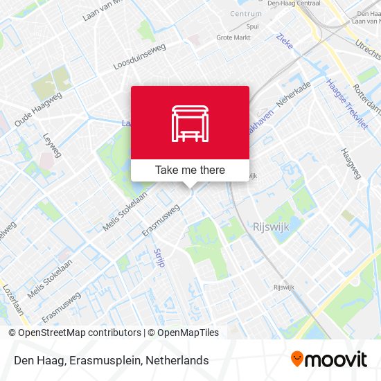 Den Haag, Erasmusplein map